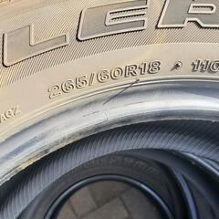 ブリジストン デューラー 265/60r18 サマータイヤ