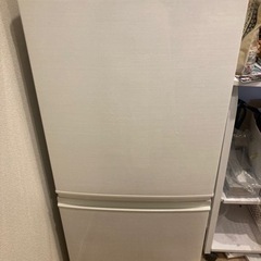 2017年製　冷蔵庫シャープSHARP SJ-D14C-W