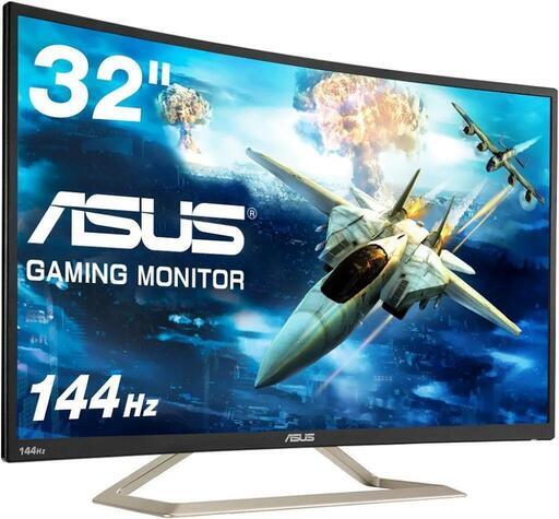 ゲーミングモニター 大型モニター パソコンモニター 湾曲 曲面 モニター asus