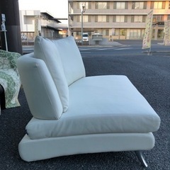 アルモニア ARMONIA 2Pソファ PUホワイト