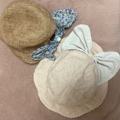幼児用帽子 46cm (0〜１歳女児向け)
