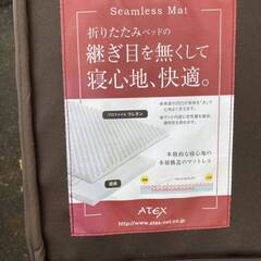ATEX 電動 リクライニング 折りたたみ 電動 介護 ベッド 取っ手に痛み有り
