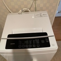 美品　アイリスオーヤマ　全自動洗濯機 6.0kg IAW-T602E