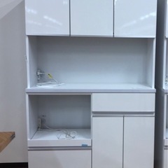 予約購入決定）新品未使用 食器棚ホワイト 幅1160