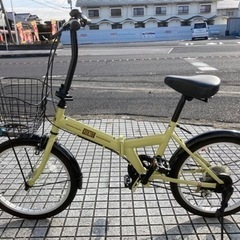 【20インチ折りたたみ】美品❗️使用少ない❗️6段変速付　若林自転車　浜大津店　SALE中❗️