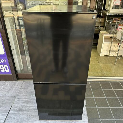 2022年製　NITORI 106L『Nグラシア』シンプルでたっぷり入る!直冷式ノンフロン2ドア冷蔵庫【NTR-106BK】