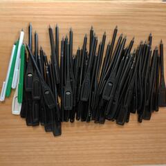 【引取限定】クリップペン　使い捨てペンシル　約80