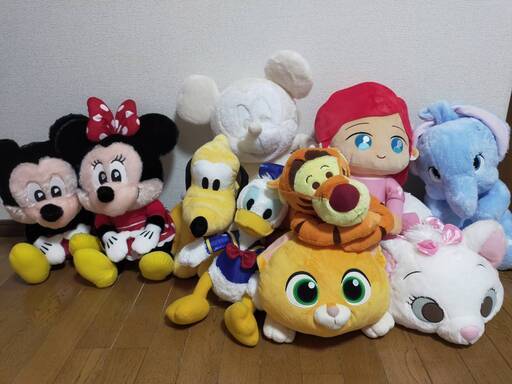ディズニーぬいぐるみ　詰め合わせ10点セット