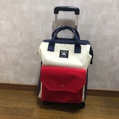【決まりました】神戸元町リベラル　2wayショッピングキャリーバッグ