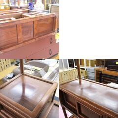 和家具 茶箪笥 幅60cm 茶棚 和風 昭和 レトロ ミニ 和室 飾り棚 古民家 