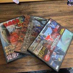 バス釣りDVD3枚セット