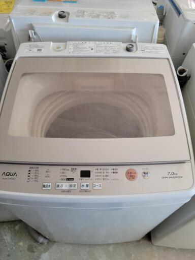 【新生活SALE】AQUA 　7kg洗濯機　AQW-GV70G(W)　2019年製　リサイクルショップ宮崎屋住吉店　24.1.12k