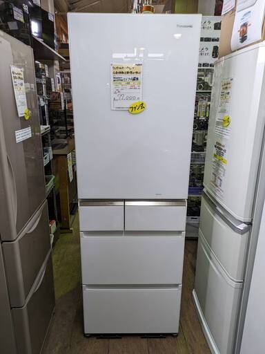 Panasonic　NR-E414GV　5ドア冷蔵庫