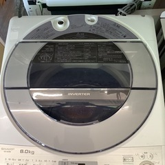 シャープ　8キロ洗濯機　ESーGV8BーS リサイクルショップ宮...