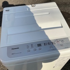 【RKGSE-112】特価！Panasonic/6kg/全自動洗濯機/NA-F60B13/中古品/2020年製/当社より近隣地域無料配達
