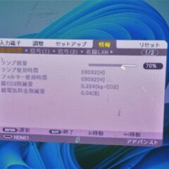 NEC/ViewLight NP-MC332WJL/プロジェクター ⑥