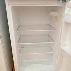 ★ジモティ割あり★ Haier　冷蔵庫　ホワイト　クリーニング済　YJ1344 ☆ジモティ割あり☆ Haier 冷蔵庫 ホワイト クリーニング済 YJ1344