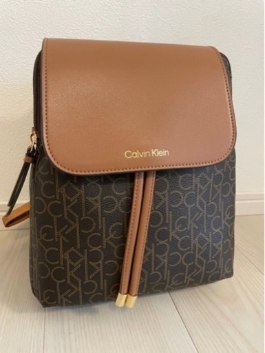 【新品未使用】カルバンクライン　calvinklein brown bag