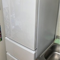 「引取り限定」中古美品「冷凍冷蔵庫」330リッター