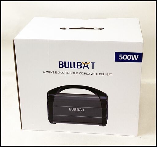 ほぼ未使用 BULLBAT Adventurer500 ポータブル電源 298Wh