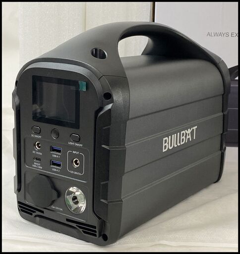 ほぼ未使用 BULLBAT Adventurer500 ポータブル電源 298Wh