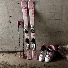 子供　スキー　110cm 3点セット