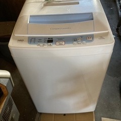 【お渡し決定】洗濯機　AQUA 7キロ　