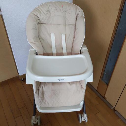 【難ありの為格安　値段交渉OK】Aprica　ハイローベッド＆チェア　パノラマスタイル　ニュースイング