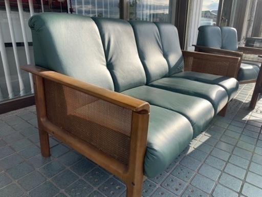 終了※カリモク☆karimoku 4人掛け(2人掛け+1人掛け×2) ソファー 椅子