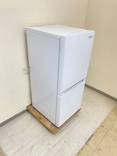ガラス扉】冷蔵庫Hisense 134L 2021年製 HR-G13B-W 洗濯機SHARP 6kg  