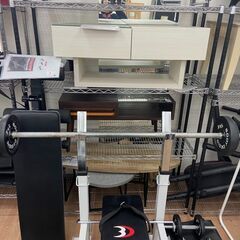 BODYDESIGN プレスベンチ+ラバー90kgバーベルセット トレーニング フィットネス💳自社配送時🌟代引き可💳※現金、クレジット、スマホ決済対応※【送料に設置込】