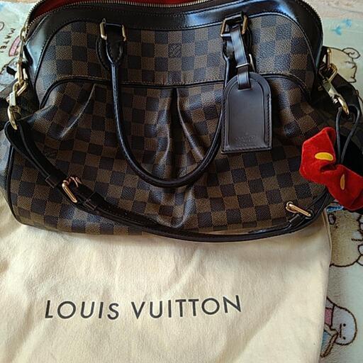 期間限定　美品　LOUISVUITTON　ルイヴィトン　ルイ・ヴィトン ダミエ\nトレヴィ　ハワイ購入　ダミエ　HAWAII限定スタンプ付