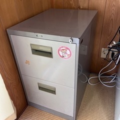 【お取引成立しました🙇‍♀️】キャビネット　2段　書類入れ