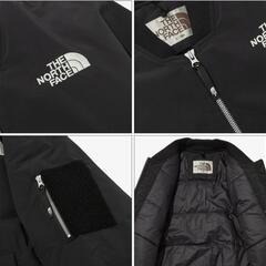 ノースフェイス　ハイデン ヒート ボンバーMA-1 ブルゾン ブラック 黒 メンズXL 