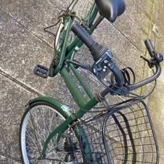 6段変速ママチャリ高圧タイヤ仕様（米式）