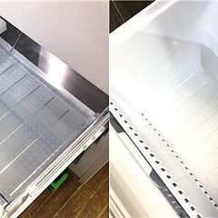 ss5895　冷蔵庫　137L　シャープ　SJ-GD14F-W　クリアホワイト　2ドア　SHARP　冷凍冷蔵庫　冷凍庫　白　つけかえどっちもドア　幅48cm　一人暮らし　コンパクト　単身赴任　プラズマクラスター　耐熱トップテーブル　ガラスドア