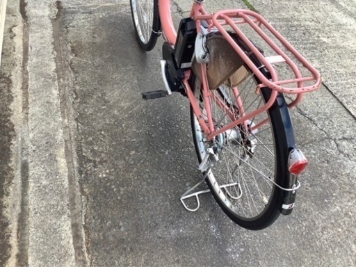269 ブリヂストン新機種電動アシスト自転車assista26インチ ピンクアルミ
