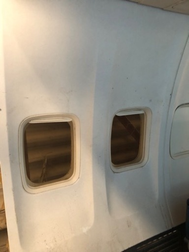 【最終値引き！残り一枚です！】飛行機の窓枠、パネル