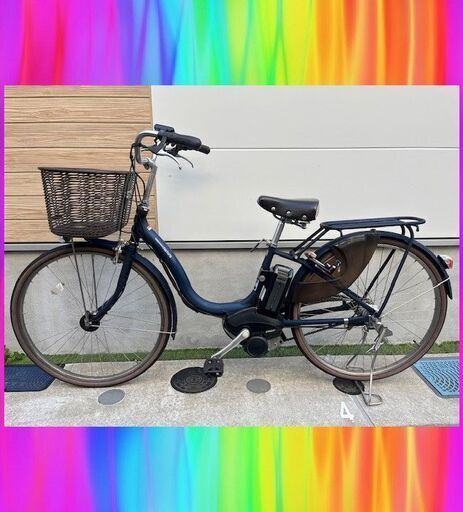 現行長生バッテリーほぼ新品！8.7Ah　ヤマハ　パスナチュラ　26インチ　 電動自転車　電動アシスト自転車　1127