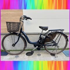 現行長生バッテリーほぼ新品！8.7Ah ヤマハ パスナチュラ 26インチ 