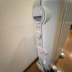 1回だけ使用したデロンギ・オイルヒーター JR0812-GY  送料無料