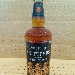 【ジ090】ウイスキー　SEAGRAM’S　100PIPERS　...
