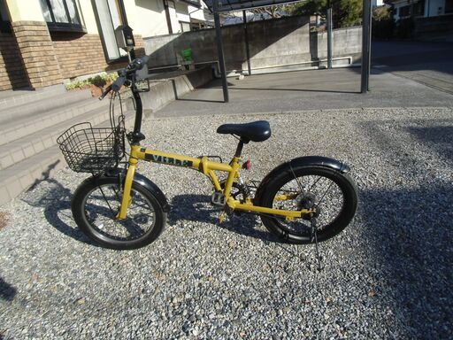VILLE20インチ折り畳み式自転車６段ギヤ値下げしました
