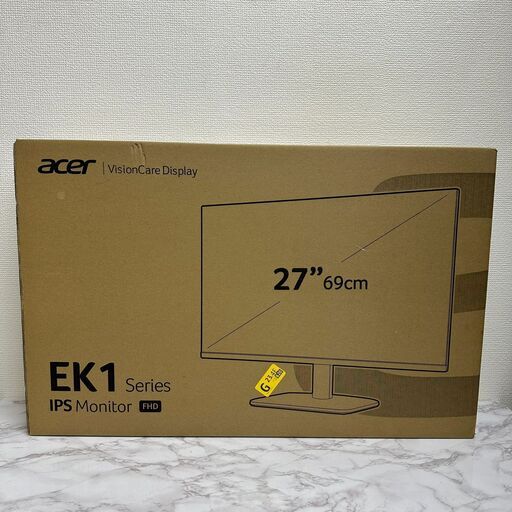 【未開封】Acer モニター 27インチ 日本エイサー EK271Ebmix