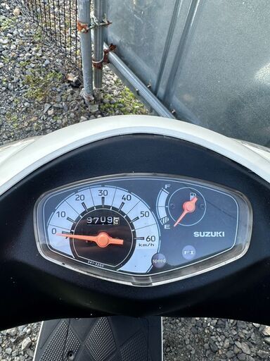 7593 スズキ アドレスV50 実動 良好 整備済み 原付バイク売ります！