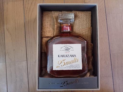 未開封>軽井沢 KARUIZAWA 25malts レアオールド 大幅値下げ