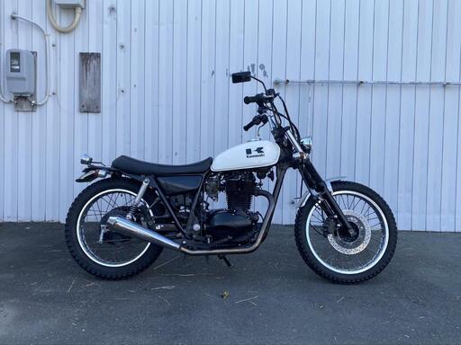 浜松発:カワサキ250TR レストアベース車体　エンジン実働！