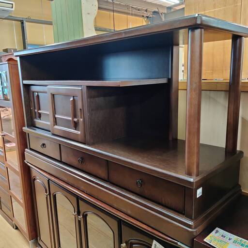 【愛品倶楽部柏店】和風飾り棚 サイドボード 和モダン