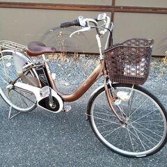 電動アシスト自転車。パナソニック
