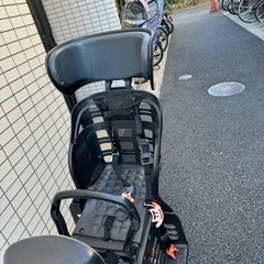 中古　電動自転車　前後キャリー付